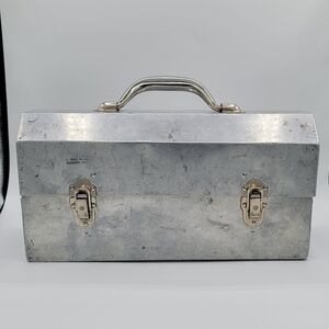 Original Miners Riveted Aluminum Lunch Box #2748